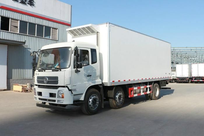 Dongfeng 6*2 20t-30ton Refrigerated Food/Vaccine Transport Refrigerator Freezer 9.6m Van Truck