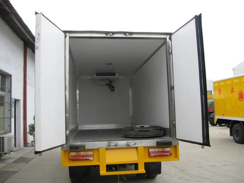 Factory Price 5t 8t Mobile Freezer Cargo Van Refrigerated Truck for Seafood Transport