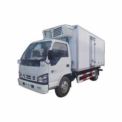 Japan 600p 4tons 5tons 6tons 4100mm Length Thermo King Carrier Refrigerator Truck