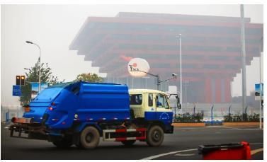 Yueda 20m3 16T rear loader compactor garbage truck
