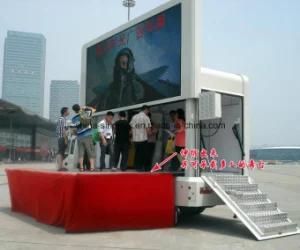 Professional Supply LED Display Advertising Board Truck of Rhd and LHD