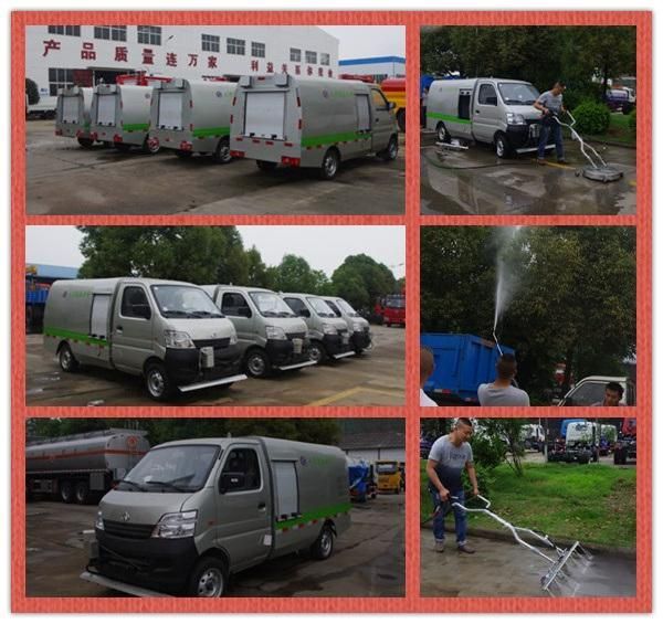 Changan Mini 1500liters Sweeper Road Cleaning Truck