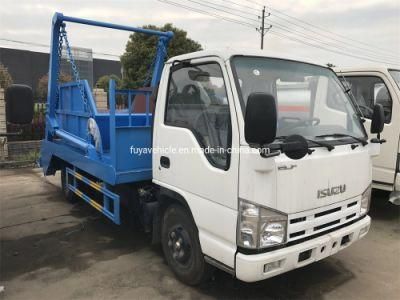 Japan Brand I-Suzu Small 2m3 2cbm 2 Cubic 2 Ton Swing Arm Garbage Truck