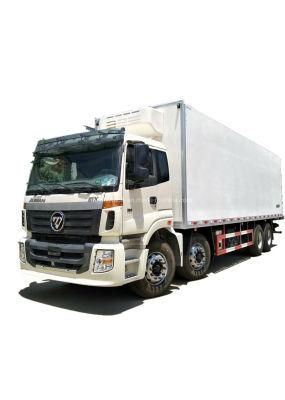 Rhd LHD Foton Auman Etx 40m3 45m3 50m3 Cold Room 20ton 25ton 30ton Refrigerator Van Trucks Lower Price in Stock