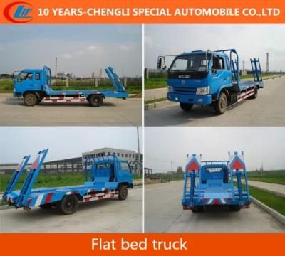 180 HP Flat Bed Truck Flat Bed Machine Equipment Transport Truck