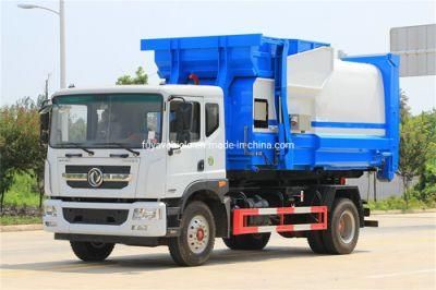 DFAC D9 8 Cubic 8m3 8 Ton Garbage Waste Hooklifting Truck