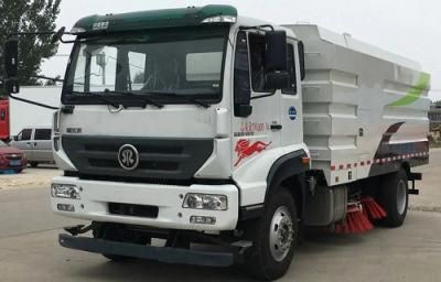 China Sinotruck 8 Tons City Street Cleaning Machine Vacuum Cleaner 11-12cbm Road Special Garbage Sweeper Truck