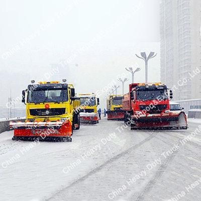Sinotruk HOWO 6X4 Snow Sweeper Truck for Sale