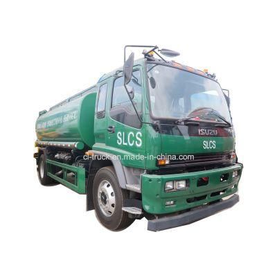 Japan I Suzu Fvr 4X2 Stainless Steel Aluminum Water Tank Milk Tanker Truck 7000liters 8000liters 10000liters Transport Milk Tank Truck