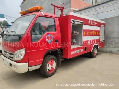 4X2 Used Fire Frighting Truck