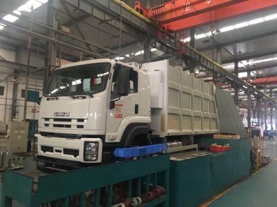 China Isuzu Garbage Truck with 20 M3 Box