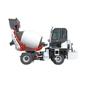 1cbm Self Loading Ready Mix Truck Concrete Mixer Automatic Loading Transit Mixer Cement Mixer Truck