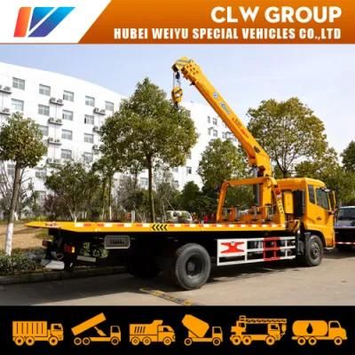 Dongfeng/HOWO New Customized Flatbed Road Wrecker Tow Truck for Sale South Africa with Factory Price