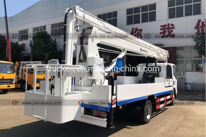 20m/22 Meters Telescopic Type Aerial Lifting Truck High Altitude Operation Working Truck with Aerial Working Platform