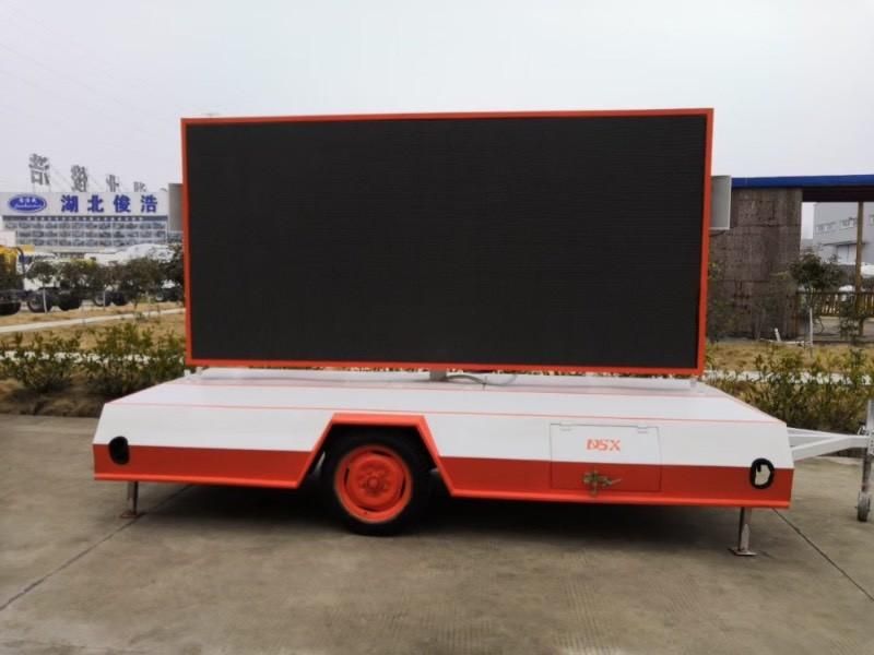 Good Quality Outdoor P4 P5 P6 Full Color Mobile LED Advertising Trailer