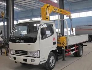 Dongfeng Straight Arm 3ton Truck with Crane