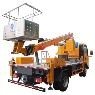 Good Quality Sinotruck HOWO Light 16m 18m 22m 28m Hydraulic Aerial Cage Truck