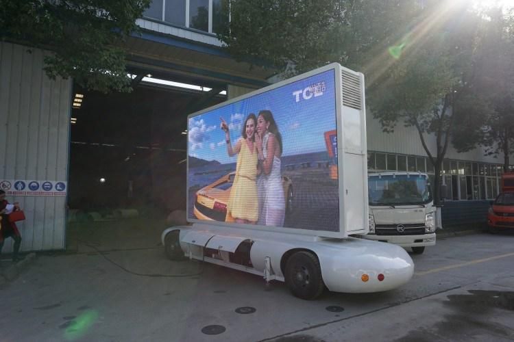 LED Digital Billboard Mounted LED Display Mobile Advertising Trailer