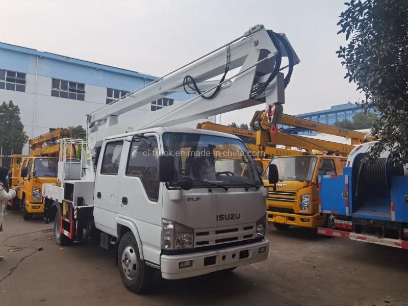 Foton Aumark Right Hand Drive 12m 14m 16m High Lifting Platform Truck