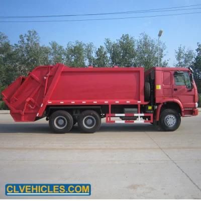 Sinotruk HOWO Heavy Duty 20cbm Garbage Disposal Compactor Truck