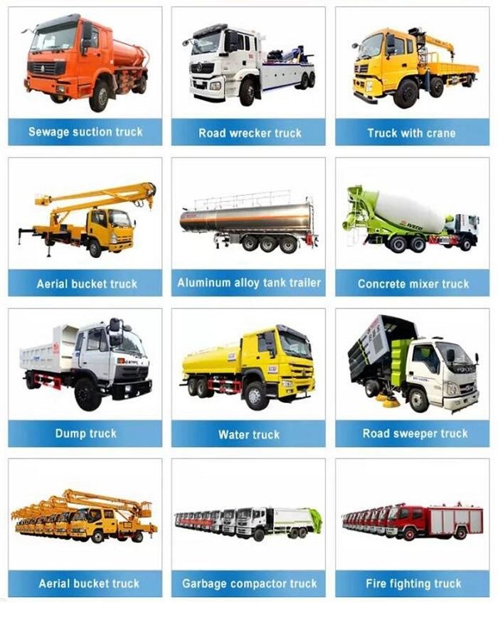 Foton 1tons 2tons Mini Sanitation Recycling Hook Lifting Garbage Truck for Community Using