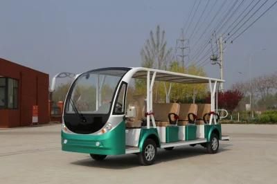 14 Seats Electric Passenger Car for City Tour Campus and Resort