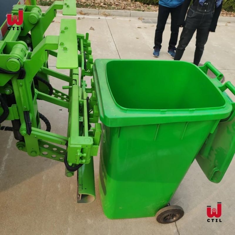 Compressor Garbage Compactor Truck of 15m3 Tank Size
