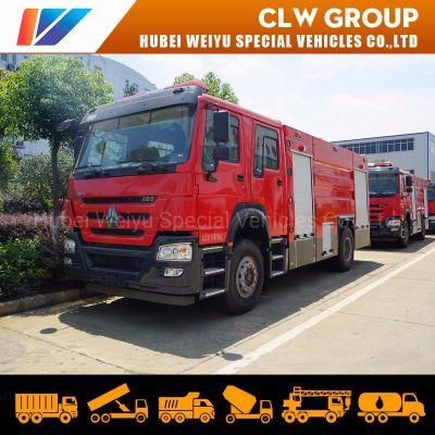 8tons Water Foam Fire Truck Rescue Pumper Fire Engine