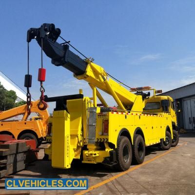 Dongfeng Heavy Duty 8*4 40t Rotary Tow Truck Rotator