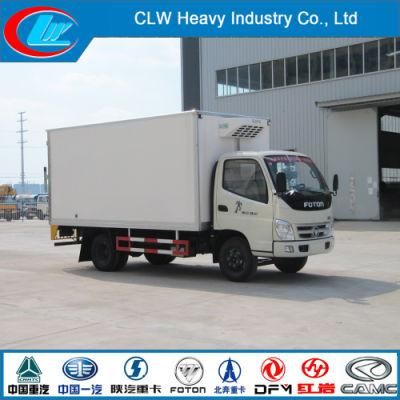 Foton 4*2 2t Refrigerator Van Truck for Sale