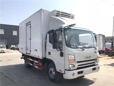 JAC 5tons 6tons 5t 6t Light Refrigerated Chiller Vehicle Truck