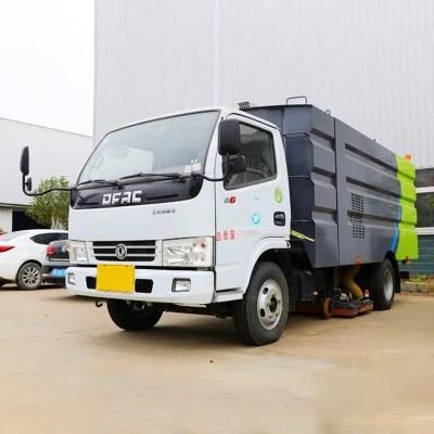 120HP Diesel Steet Sweeper Truck Road Cleaning Truck