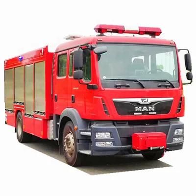 Hot Sale 5ton 1500gallons 4000L 5000L 6000L 5000 Litres Man Fire Rescue Truck