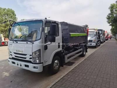 I Suzu Garbage Collection 6m3 7m3 8m3 Compression Garbage Truck in Stock