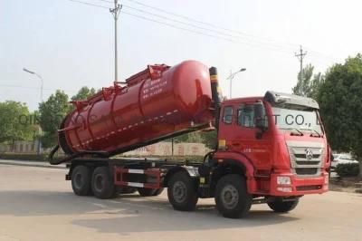 Sinotruk 8X4 Multi-Functional Sewage Suction Truck