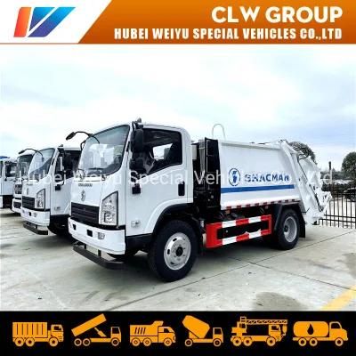 Shacman X9 8000liters 8-10cbm Compactor Garbage Truck Trash Collection Truck Waste Removal Truck for Sanitation Services