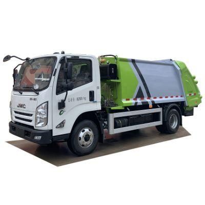 High Performance Compressed Garbage Truck, 8m3 Compression Garbage Truck with PLC or Can Operation System for Sales