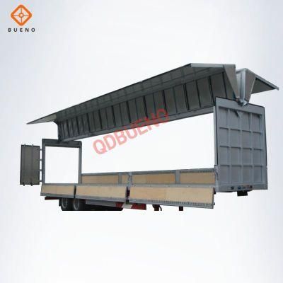 China Hot Sale Customized CKD Exporting Type Aluminum Wing Opening Truck Body
