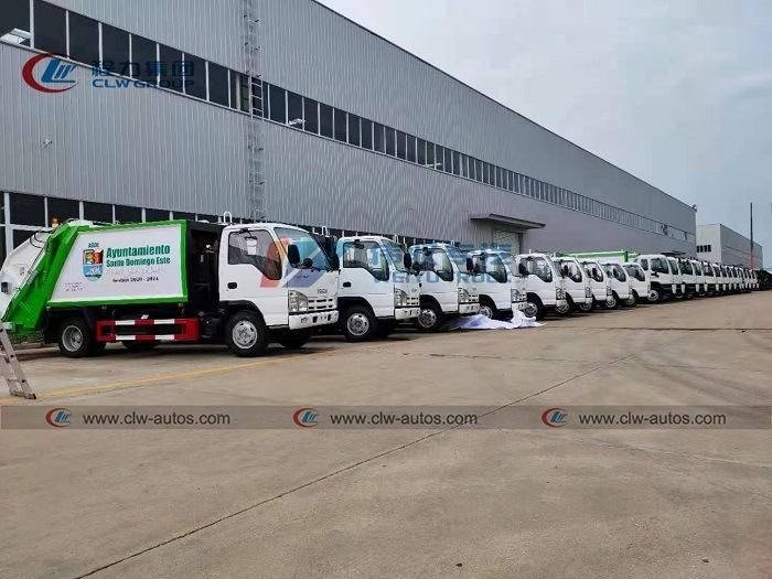 I Suzu 7-12m3 Compactor Refuse Compacted Garbage Truck for Sale