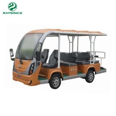 Hot Sale Tourist Bus New Model Electric Sightseeing Car 11passengers