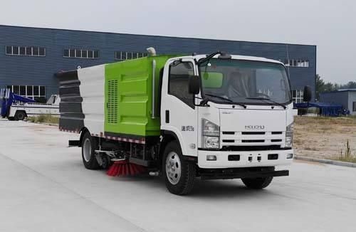Dongfeng 4000L Dustbin Street Sweeper Truck Road Cleaning Truck