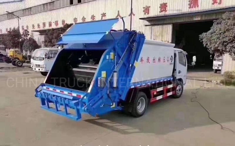 HOWO 8 to 10m3 4X2 Compaction Garbage Truck