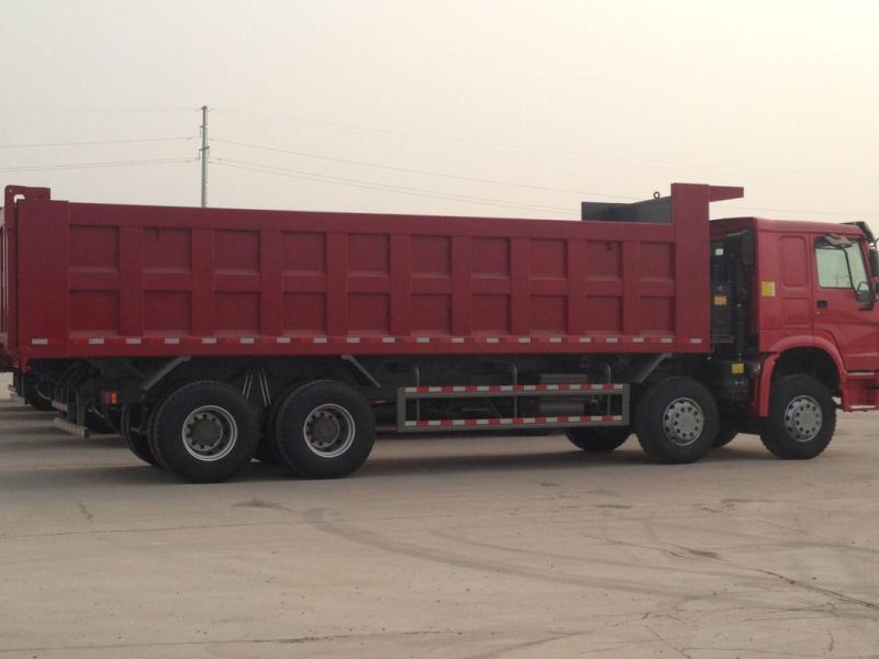 Sinotruk HOWO 8X4 40 Tons 371HP Dump Truck for Zambia Market