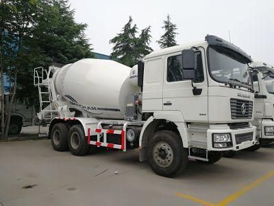 China Shacman 6*4 8m3 10m3 Cement Concrete Mixer Truck Price