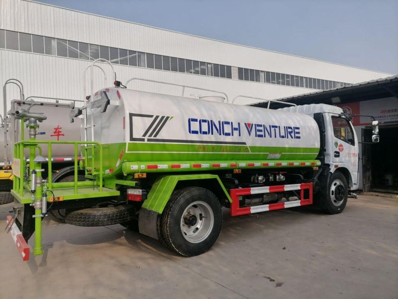 Dongfeng 8000liter 8cbm Water Tanker Truck Ship to Conch Venture