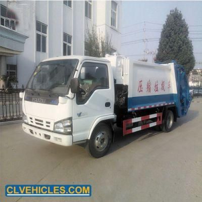 4*2 6m3 Waste Garbage Compactor Compressed Truck