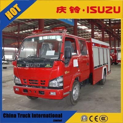 Isuzu Npr 600p 4*2 120HP Foam Fire Fighting Vehicle