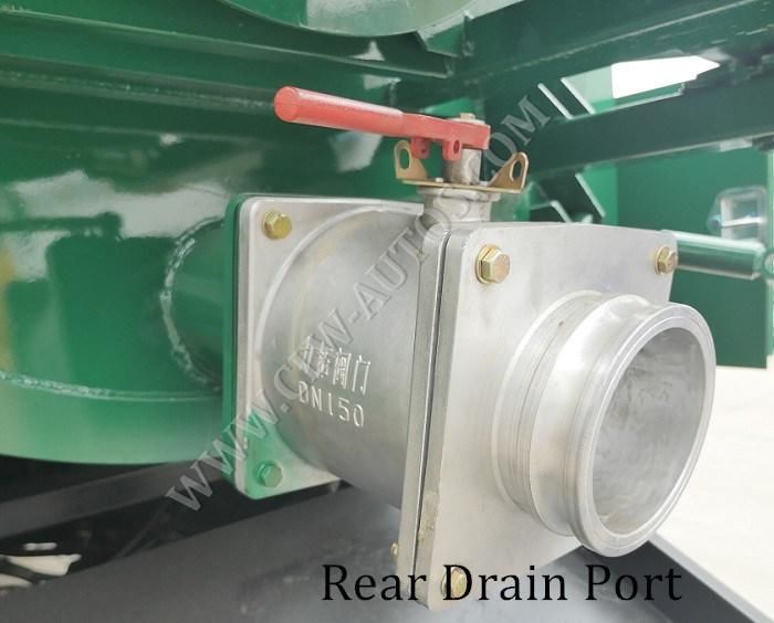 6000liters Sewage Vacuum Suction High Pressure Jetting Truck Waste Management Truck