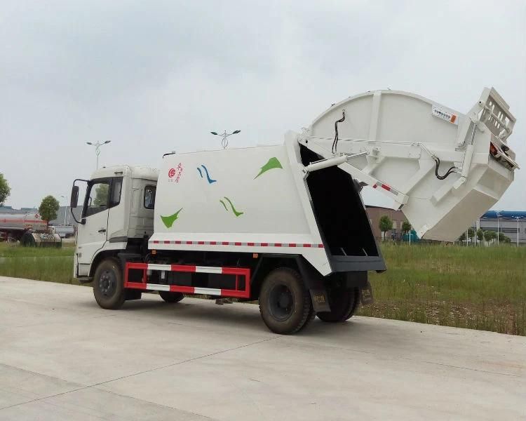 Dongfeng 4X2 Capacity 5tons 8tons 10tons Compression Garbage Trucks