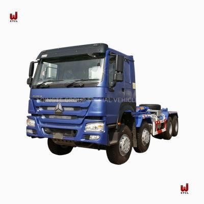 12 Wheeler HOWO 30 Tons Hook Lift Garbage Truck